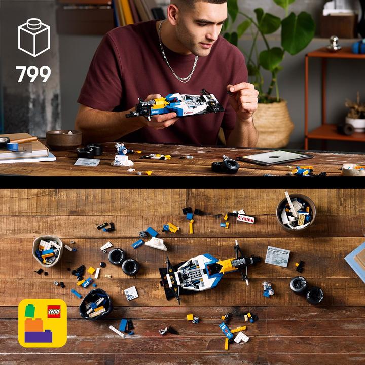 Immagine prodotto LEGO Williams Racing FW14B mit Nigel Mansell (10353, LEGO Icons)