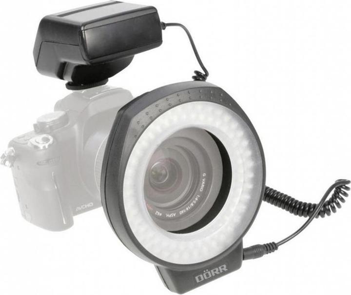 Dörr Ringlicht Ultra 80 LED mit Blitz (Makroblitz, Diverse)