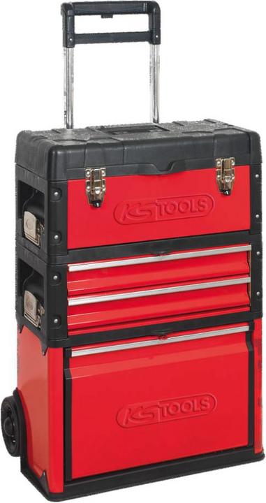 Actual product image KS Tools Mobile plastic sheet steel toolbox, TF 75 kg, HxW 720x320 mm (1 x)