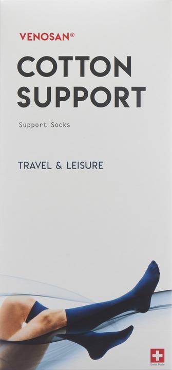 Actual product image Venosan COTTON SUPPORT Socks A-D L jeans (L)