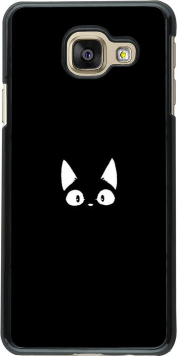 Produktbild PhoneLook Hülle Funny cat on black (Samsung Galaxy A3 (2016))