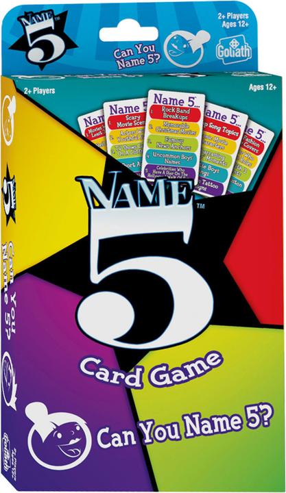 Image du produit Goliath Toys Nommez 5 jeux de cartes NL