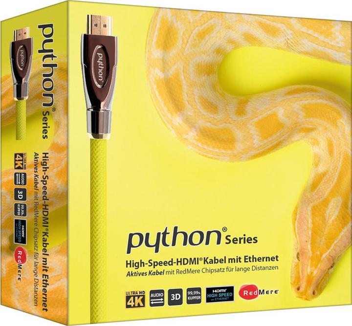 Productafbeelding Python HDMI – HDMI (3 m, HDMI)