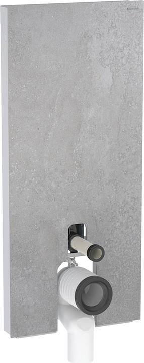 Produktbild Geberit Monolith PLUS Sanitärmodul für Stand-WC, 114cm, Wasseranschluss hinten mittig, mit Anschlu