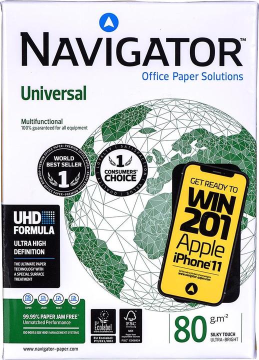 Actual product image Navigator . (80 g/m², 500 x, A4)