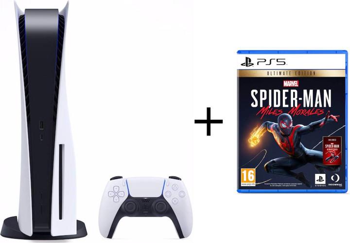 Image du produit Sony Playstation 5 + Marvel's Spider-Man : Miles Morales - Ultimate Edition