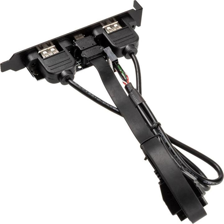 Image du produit Akasa Câble adaptateur interne USB 3.0/2.0 vers externe USB-C et 2x USB 2.0 type A (0.40 m, USB 3.0, USB 2.0)