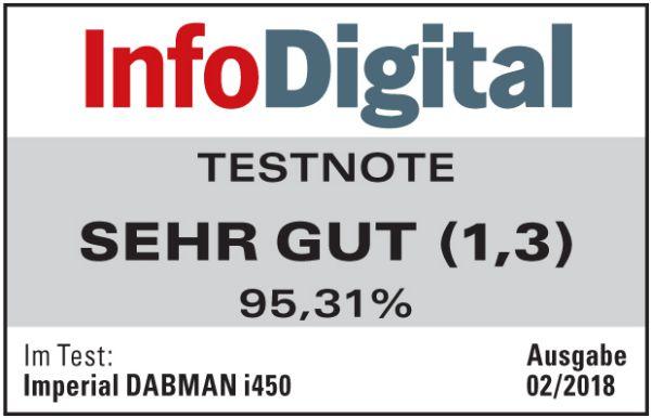 Immagine prodotto Imperial Dabman i450 (Web radio, DAB, FM, VHF, Bluetooth, WiFi)