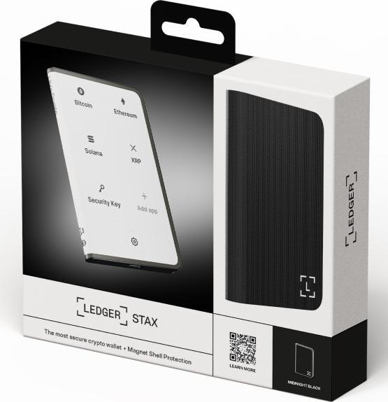 Actual product image Ledger Stax inkl. Recovery Key (Bitcoin, Ethereum Classic)