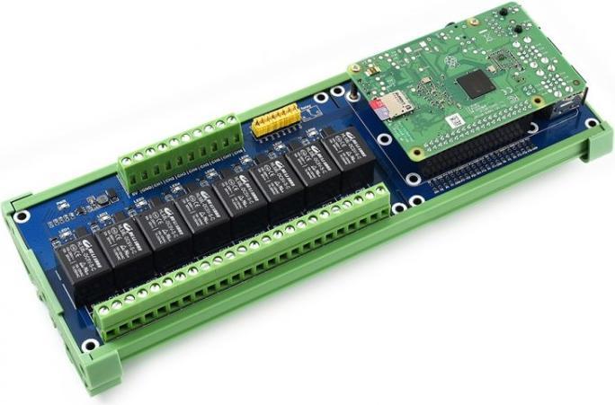Produktbild WaveShare Raspberry Pi 8-Kanal Relais Modul Expansion Board