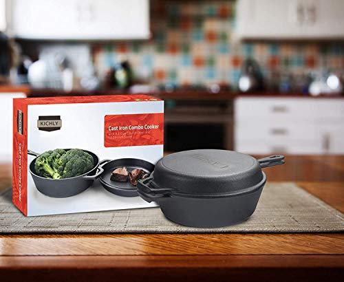 Produktbild Kichly Cast Iron 2-in-1 Combo Cooker