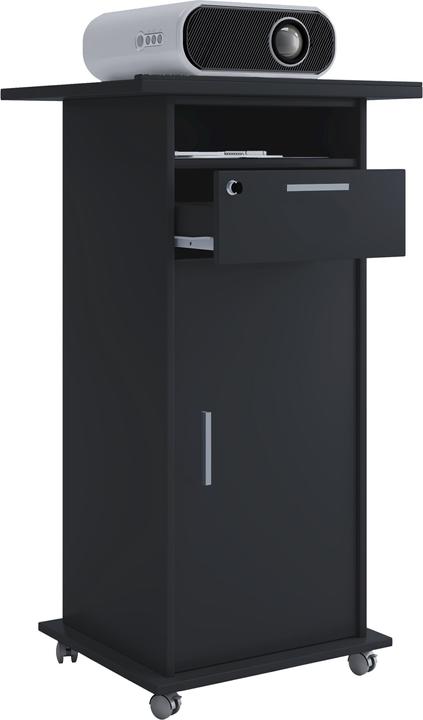 Actual product image VCM Stand table beamer projector Neta with revolving door