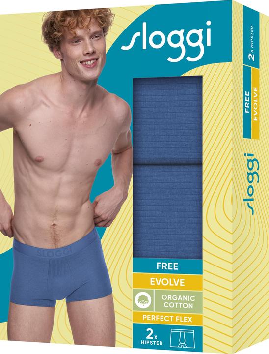 Produktbild Sloggi FREE Evolve Hipster (XXL, 2er Pack)