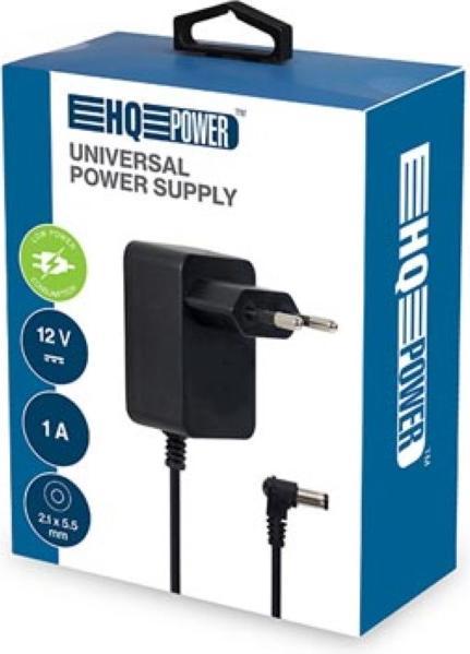 Produktbild Velleman UNIVERSAL-NETZTEIL - 12 VDC - 1 A - 12 W - STECKER (2.1 x 5.5 mm)
