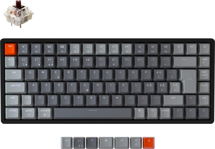 Image du produit Keychron K2 (CH, Filaire, Sans fil)