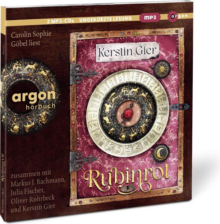 Produktbild Rubinrot (Carolin Sophie Göbel, Oliver Rohrbeck, Markus J. Bachmann, Kerstin Gier, Julia Fischer, Deutsch)