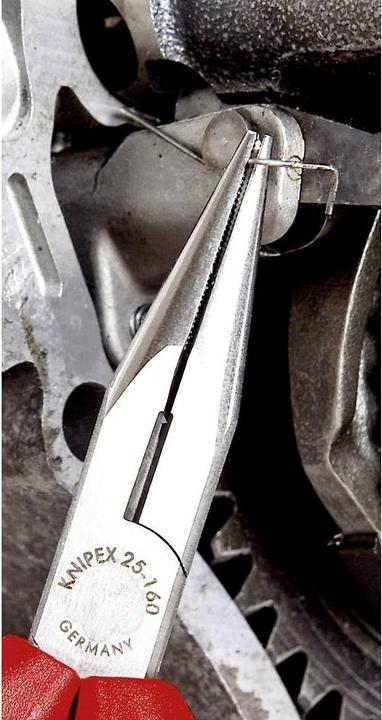 Produktbild Knipex Flachrundzange mit Schneide (160 mm)