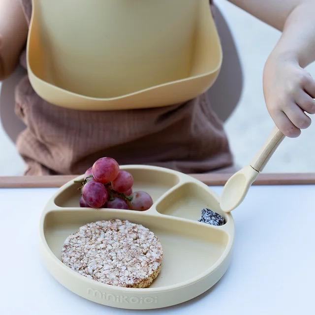 Produktbild Minikoioi BLW Set II Teller + Lätzchen + Löffel
