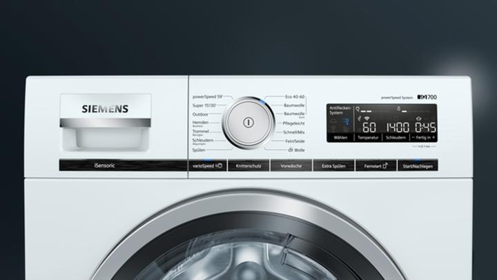 Produktbild Siemens iQ700 WM14XM42 Waschmaschine Freistehend Frontlader C (9 kg, Links)