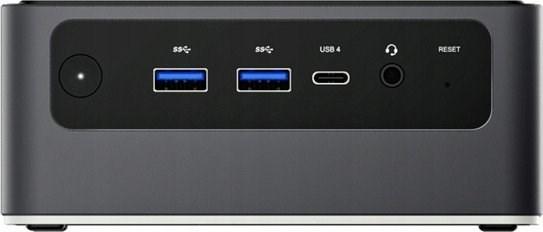 Actual product image HP Mini-PC Qoobe U155H Core Ultra 7 155H/32GB/SSD 1TB/Win 11 Pro black (branded as Morefine) (32 GB, 1000 GB)