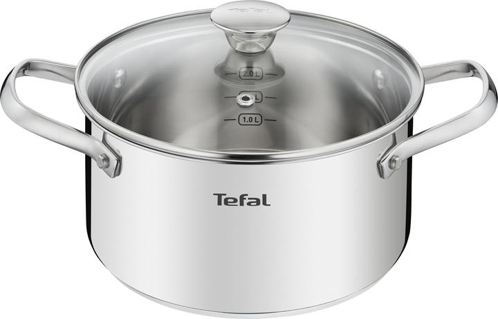Image du produit Tefal Cook Eat (28 cm, Cocotte + faitout, Casserole, Casserole à manche, Acier inoxydable)