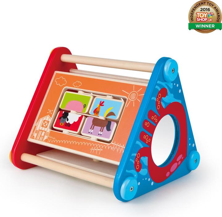 Actual product image Hape educational game Animal Action Box