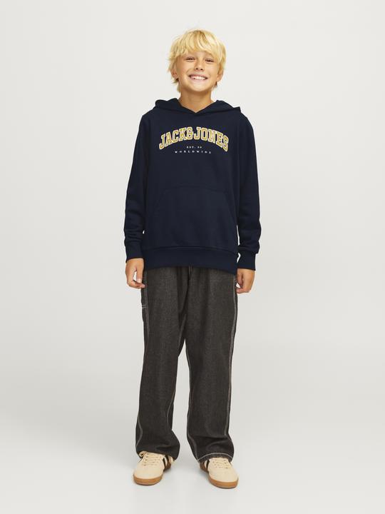 Actual product image Jack & Jones Jjecaleb Varsity Sweat Hood Noos Jnr (164)