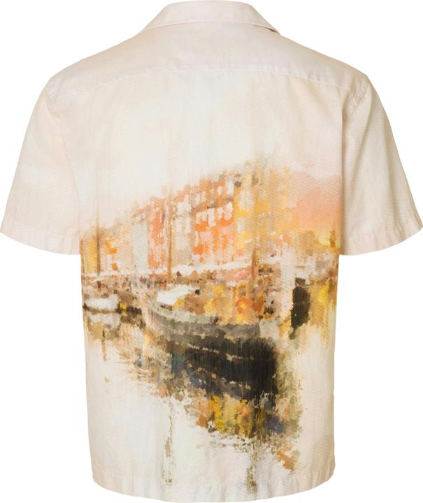 Actual product image Selected Homme Print Kurzarmhemd (M)