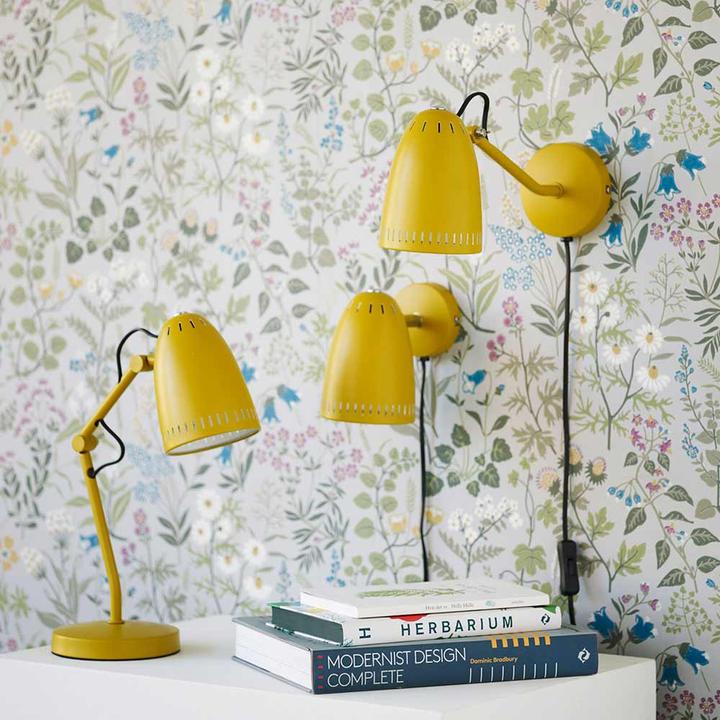 Produktbild Superliving Wandlampe Metall "Dynamo" matt senfgelb (E14)