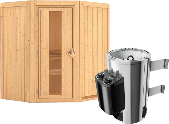 Actual product image Karibu Tonja without roof rim (Plug & Play 3.6 KW internal control)