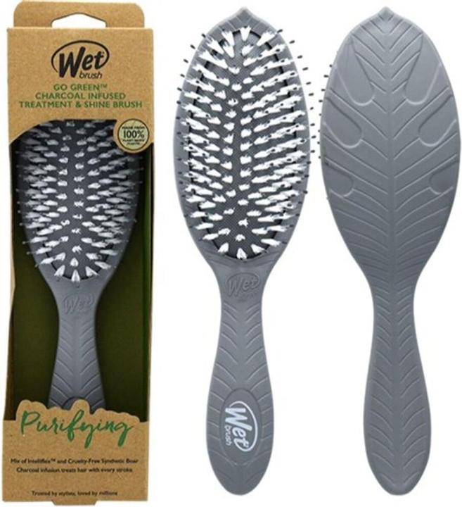 Immagine prodotto Wet Brush Spazzola per trattamenti e lucentezza Go Green - spazzola per capelli -