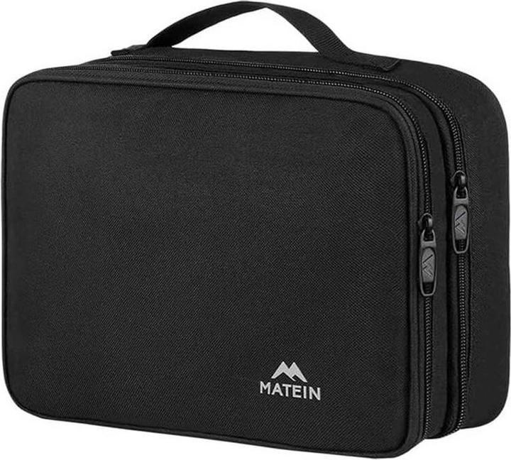 Matein Travel bag with organizer for cables / electronics M 1225 Black (5 l, M (50 - 90l))