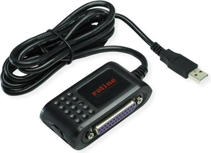 Produktbild Roline Konverter USB-Parallel DB9 Stecker + DB25 Buchse