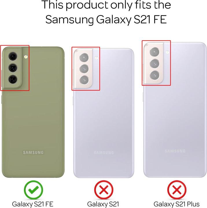 Produktbild Nalia Glitzer Handyhülle (Samsung Galaxy S21 FE)