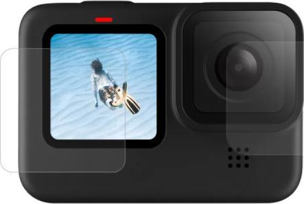 Immagine prodotto Telesin Schermo e obiettivo in vetro temperato per GoPro Hero 9 / Hero 10 (GP-FLM-901) (Eroe 11, Eroe 10, Eroe 12, Eroe 9)