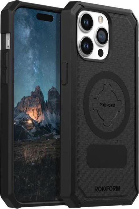 Produktbild Rokform Rugged Case iPhone 15 Pro Max, Black (Apple iPhone 15 Pro Max)