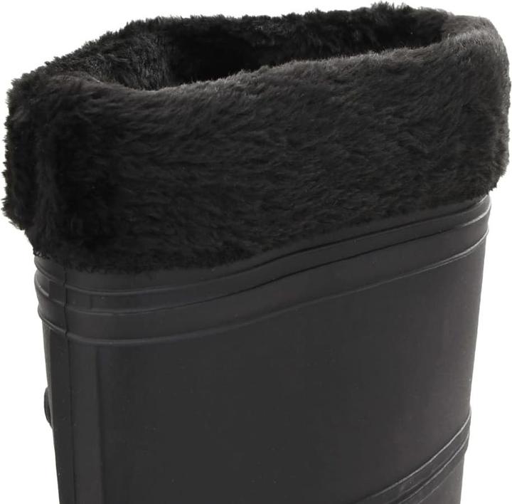 Actual product image VidaXL Rubber boots with removable inner lining size PVC (39)