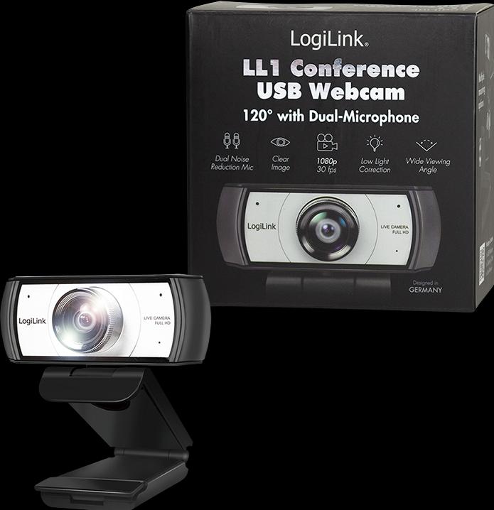 Productafbeelding LogiLink 30 fps, f/2.4, 120°, USB (2 Mpx)