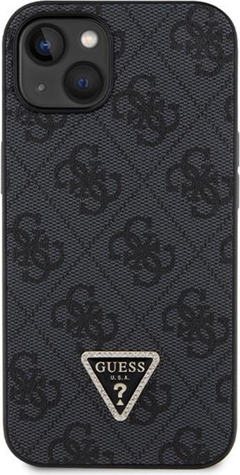 Image du produit Guess GUHCP13MP4TDSCPK iPhone 13 6.1" czarny/black hardcase Crossbody 4G Metal Logo (Apple iPhone 15, Apple iPhone 14, Apple iPhone 13)