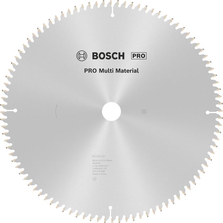 Produktbild Bosch Professional Zubehör PRO Multi Material Kreissägeblatt, 350 x 3,2 x 30 mm