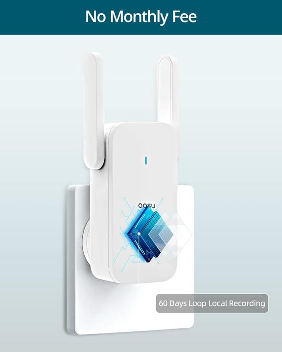 Actual product image Aosu Doorbell with camera (Wi-Fi)
