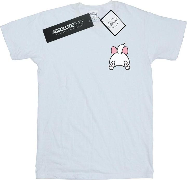 Disney Aristocats Marie Backside Breast Print TShirt (S)