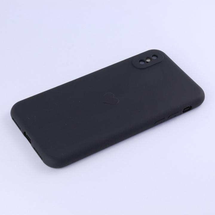 Image du produit PhoneLook Coque Silicone Mat Coeur (Apple iPhone XS, Apple iPhone X)