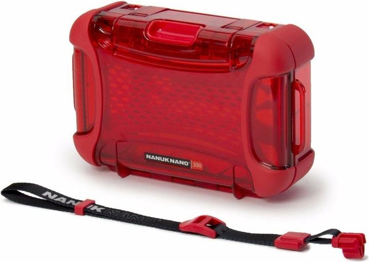 Actual product image Nanuk Outdoor Case Nano Case 330 Red (Photo case, 1.63 l)
