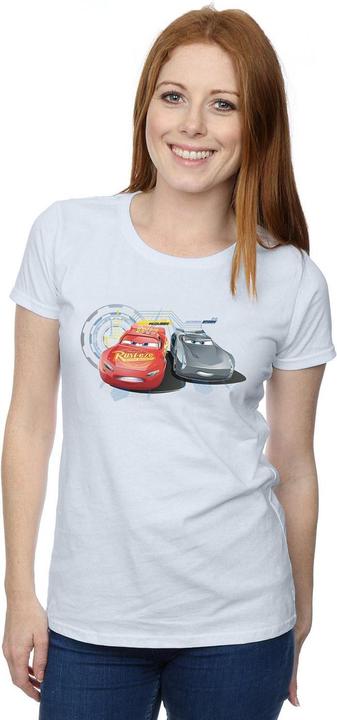 Immagine prodotto Disney Cars Lightning Vs Storm Maglietta Donna (M)