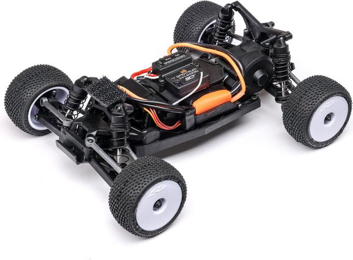 Produktbild Losi Micro-T 2S 1/28 2WD RTR Stadium Truck (Akku & Ladegerät enthalten), Silber (RTR Ready-to-Run)
