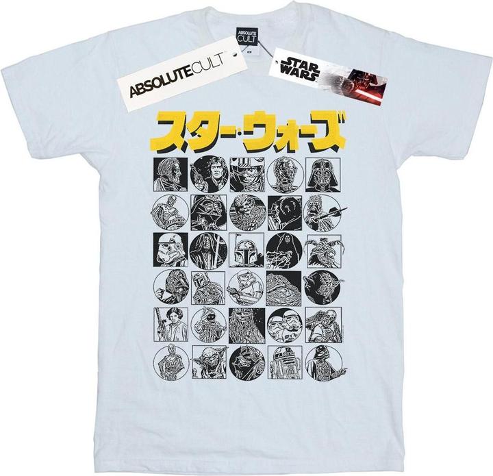 Star Wars Japanese Character Thumbnail TShirt (M)