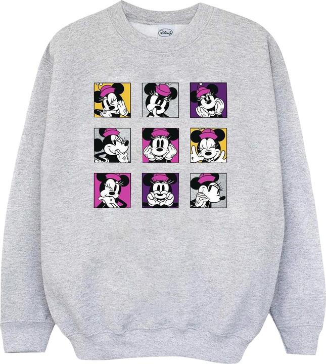 Disney Minnie Mouse Squares Sweatshirt (M)