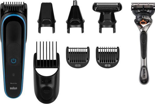 Actual product image Braun Multi-grooming kit 5 MGK5380, 9-in-1 beard trimmer for men, 7 attachments
