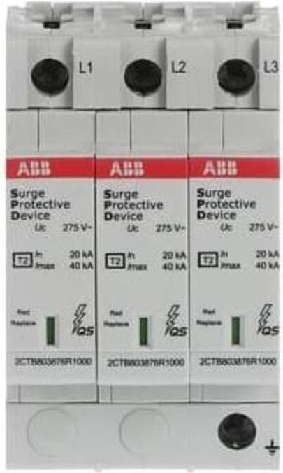 Produktbild ABB Stotz & Kontakt OVR T2 3L 40-275 P QS SPD Typ 2 für 230/400V TN-C OVR T2 3L 40-275 P QS